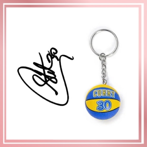 Stephen Curry #30 Basketball 🏀 Keychain - Picture 3 of 3
